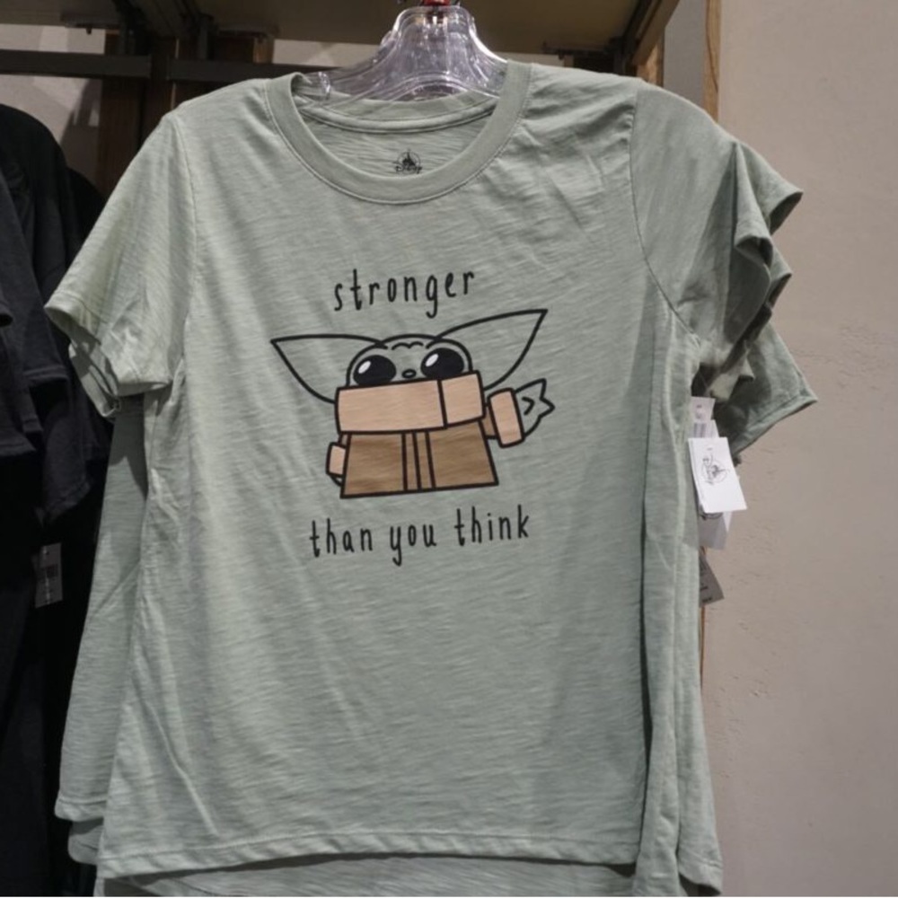 Disney Star Wars “Stronger Than You Think” Grogu Mandalorian Tee
